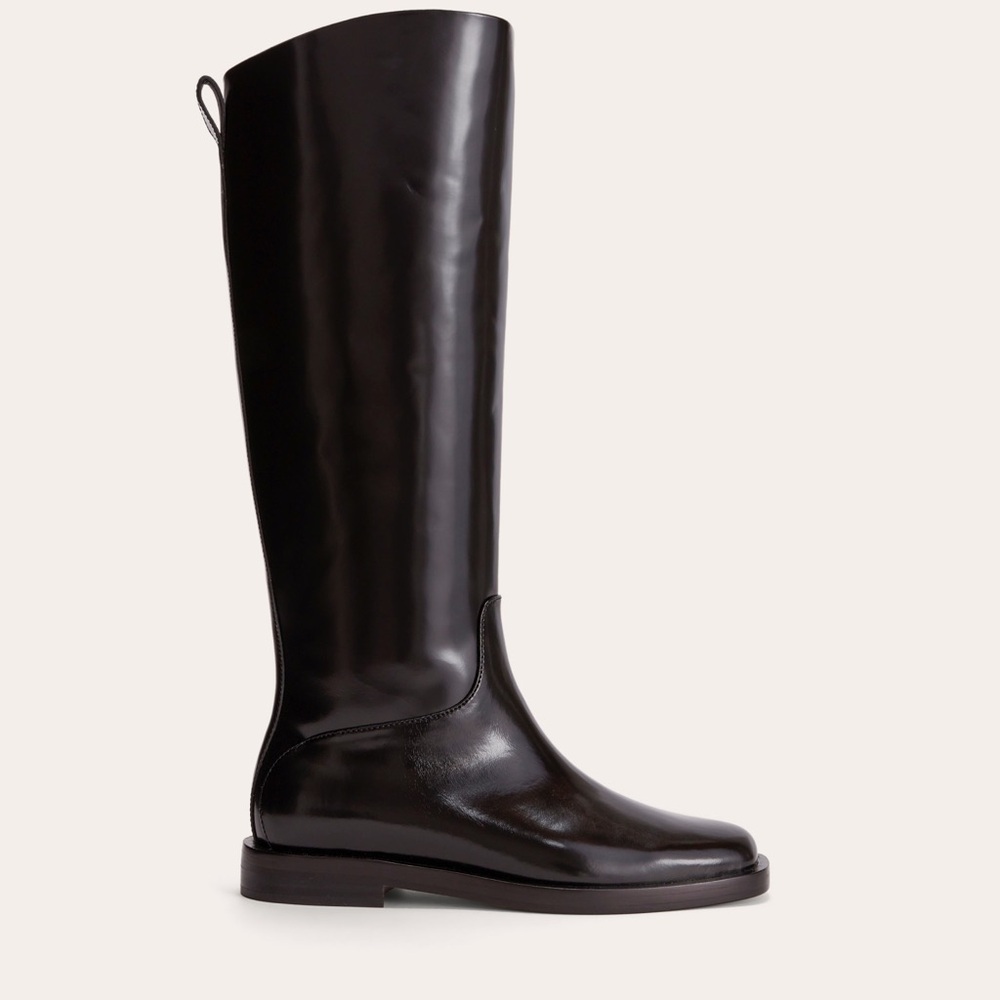 Everlane Black Knee-High Boots New in Box